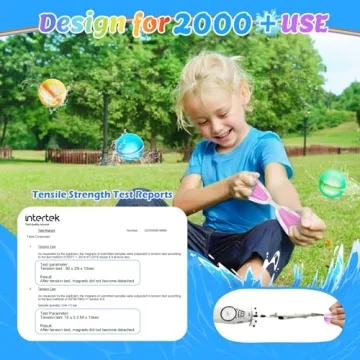 Magnetic Reusable Water Balloons for Summer Fun