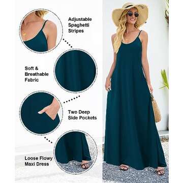 Wolddress Plus Size Casual Sundress for Summer Wear