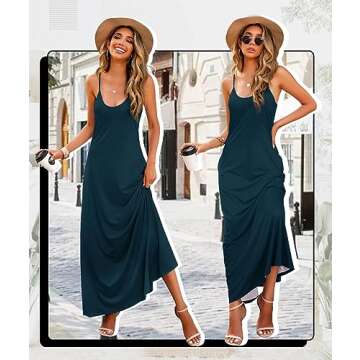 Wolddress Plus Size Casual Sundress for Summer Wear