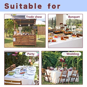 HolidayIdeas Fitted Tablecloths for Rectangle Tables - 2 Pack