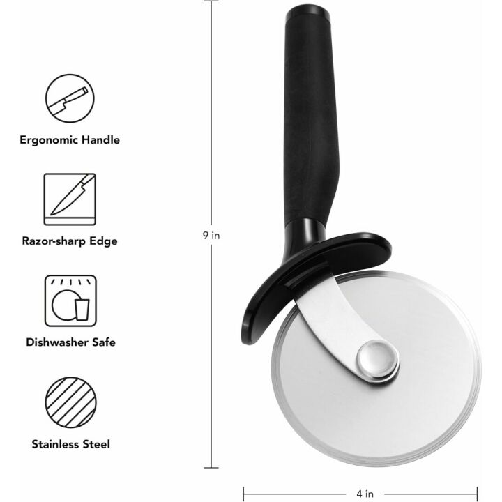 KitchenAid Soft Classic Pizza Wheel for Precise Slicing