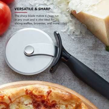 KitchenAid Soft Classic Pizza Wheel for Precise Slicing