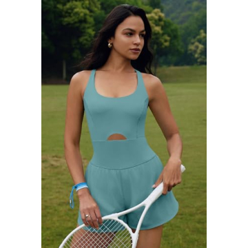 ReachMe Women's Athletic Romper for Workouts and Casual Wear