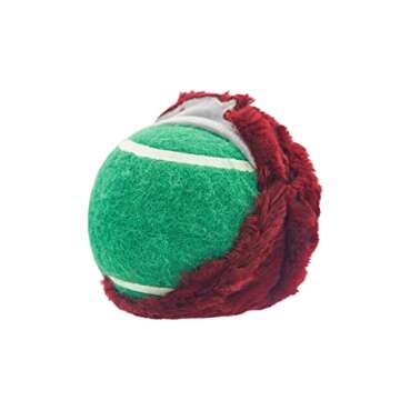 HugSmart Zoo Ball - Durable Plush Dog Squeaky Toy