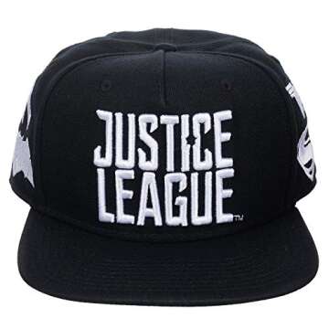 DC Comics Justice League Snapback Hat - Unisex