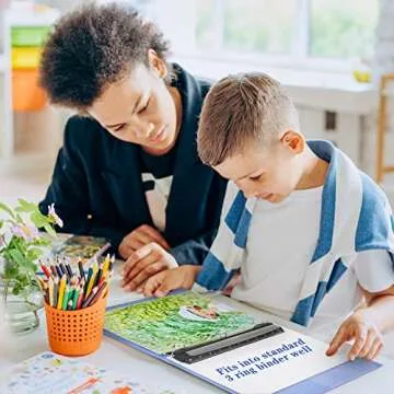 WorkLion 3 Ring Hole Punch for Binder, Portable Puncher, Office Assistant, Black