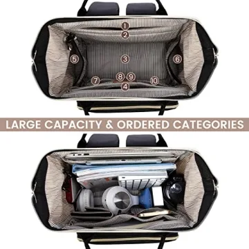 LOVEVOOK Stylish and Functional Laptop Backpack