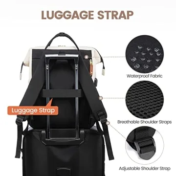 LOVEVOOK Stylish and Functional Laptop Backpack