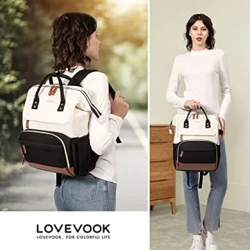 LOVEVOOK Stylish and Functional Laptop Backpack
