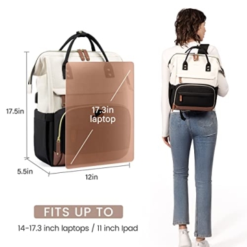 LOVEVOOK Stylish and Functional Laptop Backpack