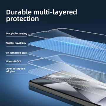 NEW'C 3 Pack Screen Protector for Galaxy S24 Ultra