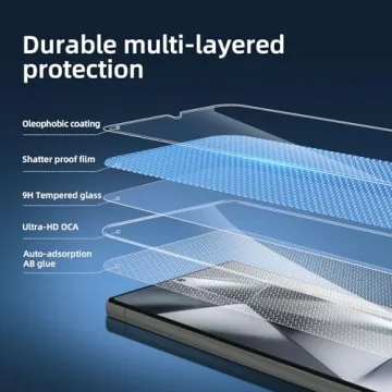 NEW'C 3 Pack Screen Protector for Galaxy S24 Ultra