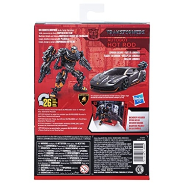 Transformers Studio Series 93 Hot Rod Deluxe Class Action Figure