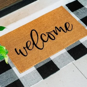 Durable THEODORE MAGNUS Door Mat - Non-Slip & Stylish