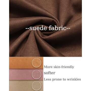 Zeagoo Womens Jacket Faux Suede Leather Trendy Light Coat Moto Jackets with Pockets