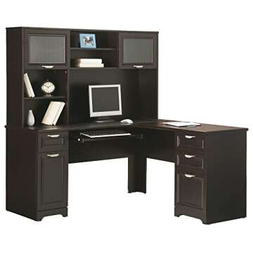 Stylish Realspace Magellan 59" L-Shape Corner Desk