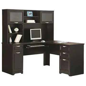 Stylish Realspace Magellan 59" L-Shape Corner Desk