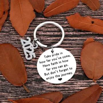 Encourage Graduates with Inspirational Keychain Gift