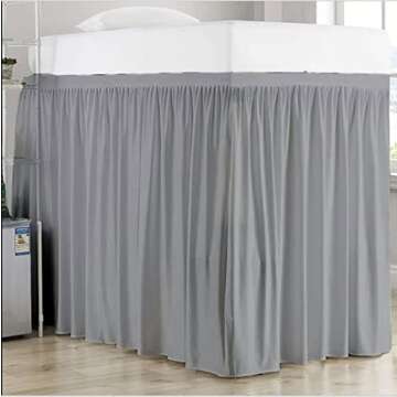 Cottingon Dorm Room Bed Skirt - Stylish Microfiber Twin XL