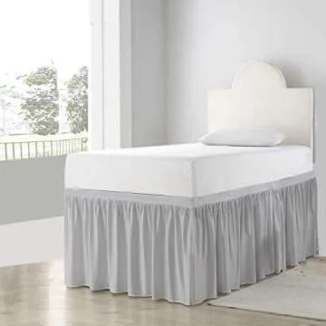 Cottingon Dorm Room Bed Skirt - Stylish Microfiber Twin XL