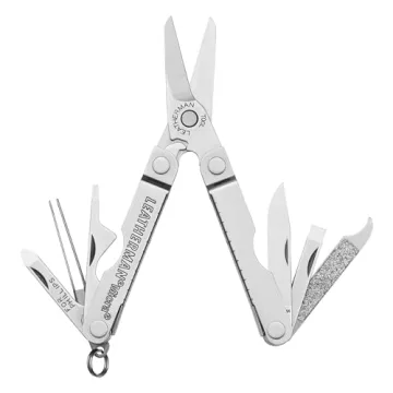 LEATHERMAN Micra Keychain Multi-tool: Compact and Practical for EDC