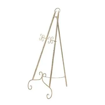 Deco 79 Gold Display Stand Easel for Traditional Homes