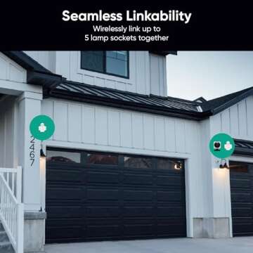 Wyze Lamp Socket Power Adapter for Wyze Cam v3/v4