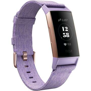 Fitbit Charge 3 Fitness Tracker with Heart Rate Monitor