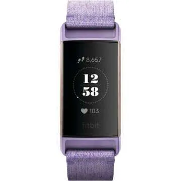 Fitbit Charge 3 Fitness Tracker with Heart Rate Monitor