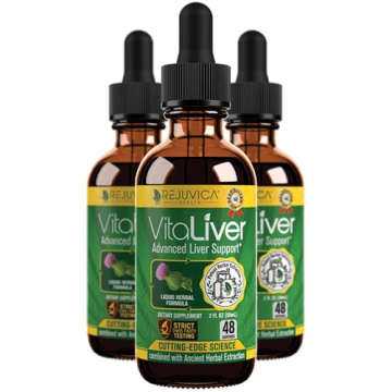 VitaLiver - Natural Liver Health Supplement with Easy Liquid Delivery