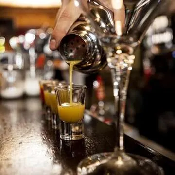 Ruckae 12 Pack 2 OZ Shot Glasses Set Clear Shot Glasses Bulk with Heavy Base Bar Cone Glass Shot Cups for Vodka Tequila Whiskey Liquor (Cone Shaped)