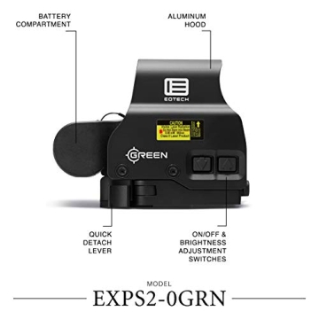 EOTECH EXPS2 Holographic Sight with Green Reticle