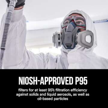 3M Particulate Filter 5P71, P95, 3-pairs of Filters