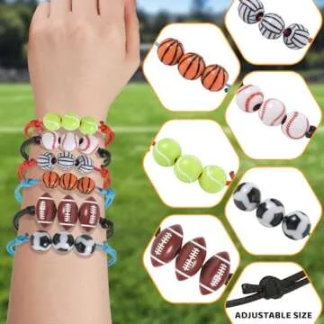 AuroTops Sports Bracelets & Cards Perfect for Kids Valentines