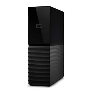 WD 4TB My Book Desktop HDD with Backup and Security Features