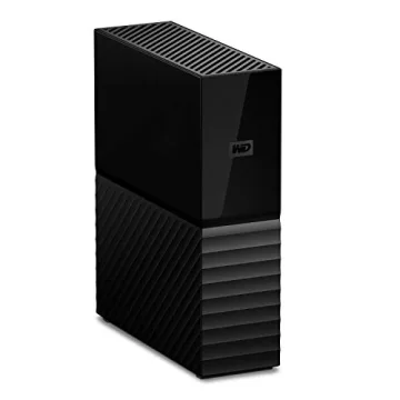 WD 4TB My Book Desktop HDD with Backup and Security Features