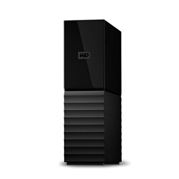 WD 4TB My Book Desktop HDD with Backup and Security Features