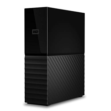 WD 4TB My Book Desktop HDD with Backup and Security Features