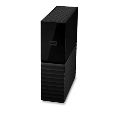 WD 4TB My Book Desktop HDD with Backup and Security Features