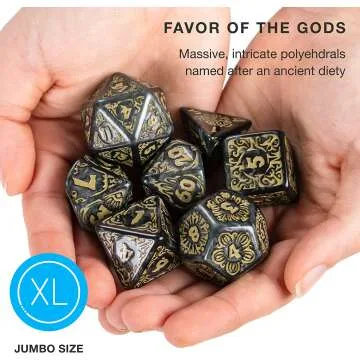 Wiz Dice Titan Jumbo Polyhedral Dice Set