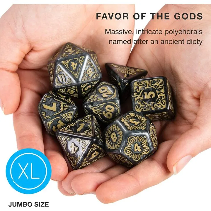 Wiz Dice Titan Jumbo Polyhedral Dice Set