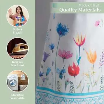 Maison d'Hermine 100% Cotton Adjustable Kitchen Apron