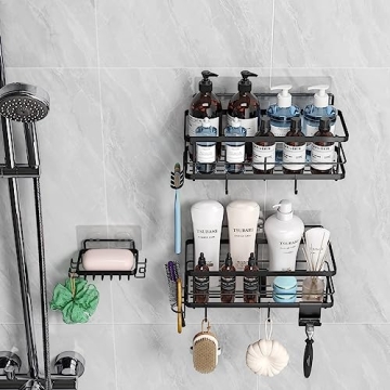PIMVANS Shower Caddy - Stylish Stainless Steel Organizer