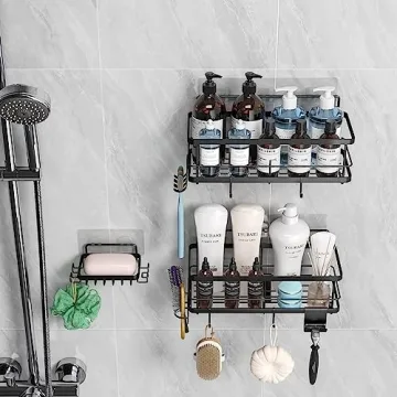 PIMVANS Shower Caddy - Stylish Stainless Steel Organizer
