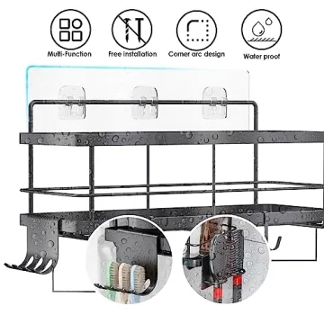 PIMVANS Shower Caddy - Stylish Stainless Steel Organizer