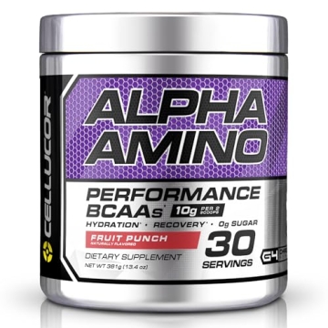 Cellucor Alpha Amino EAA & BCAA Powder | Fruit Punch Flavor