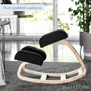 Ergonomic Sleekform Austin Kneeling Chair for Active Sitting