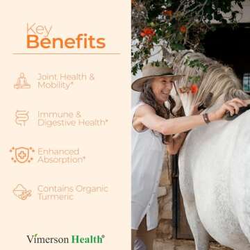 Organic Turmeric Curcumin Supplement - Joint Health & Immune Support