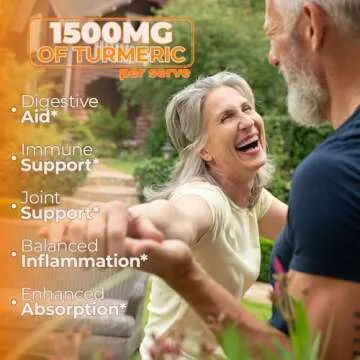 High Potency Turmeric Curcumin Supplement for Joint Health