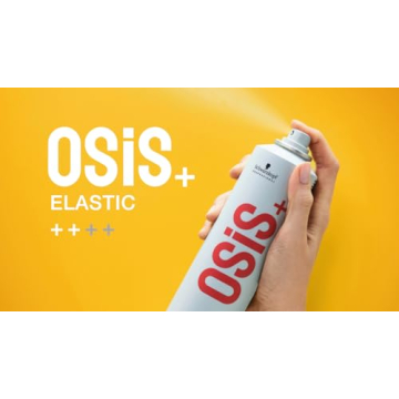 OSiS+ Elastic Light Hold Hairspray 9oz - | Heat Protection and Shine | All Hair Types